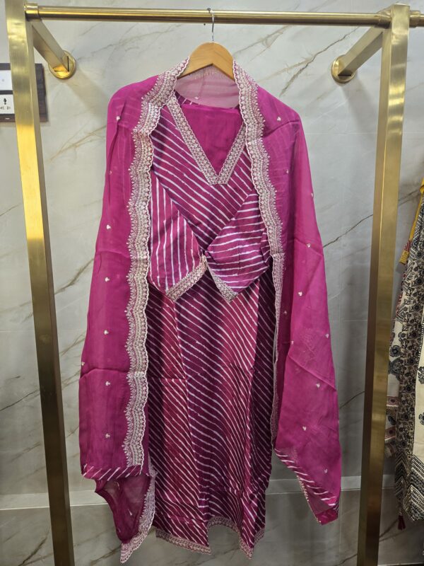Pink Russian Silk Suitset