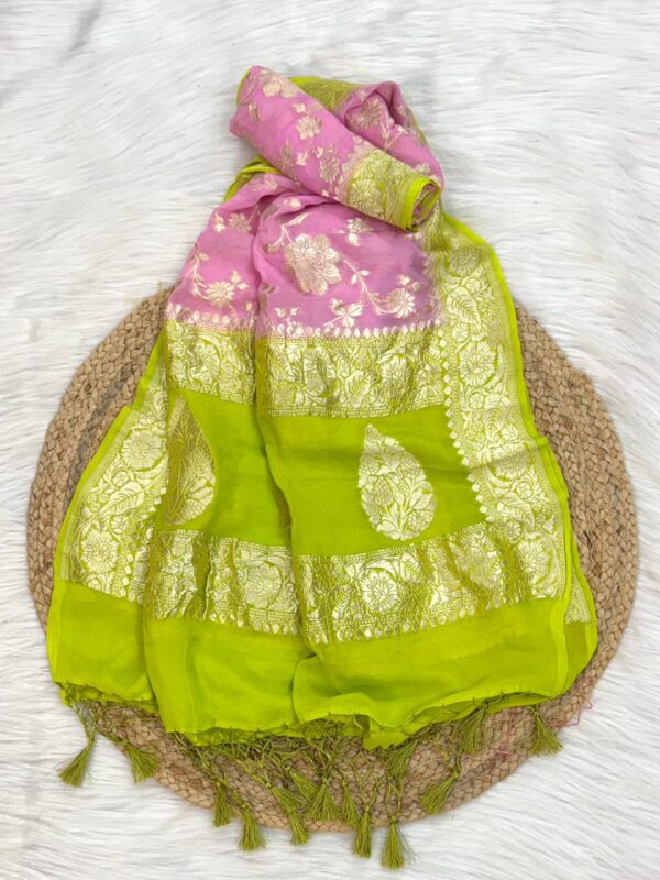 Pure Khadi Banarasi Dupatta