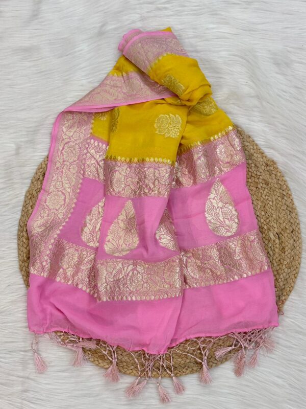 Pure Khadi Banarasi Dupatta