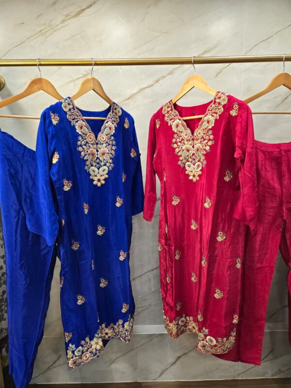 Premium Crepe Kurti Palazzo Set